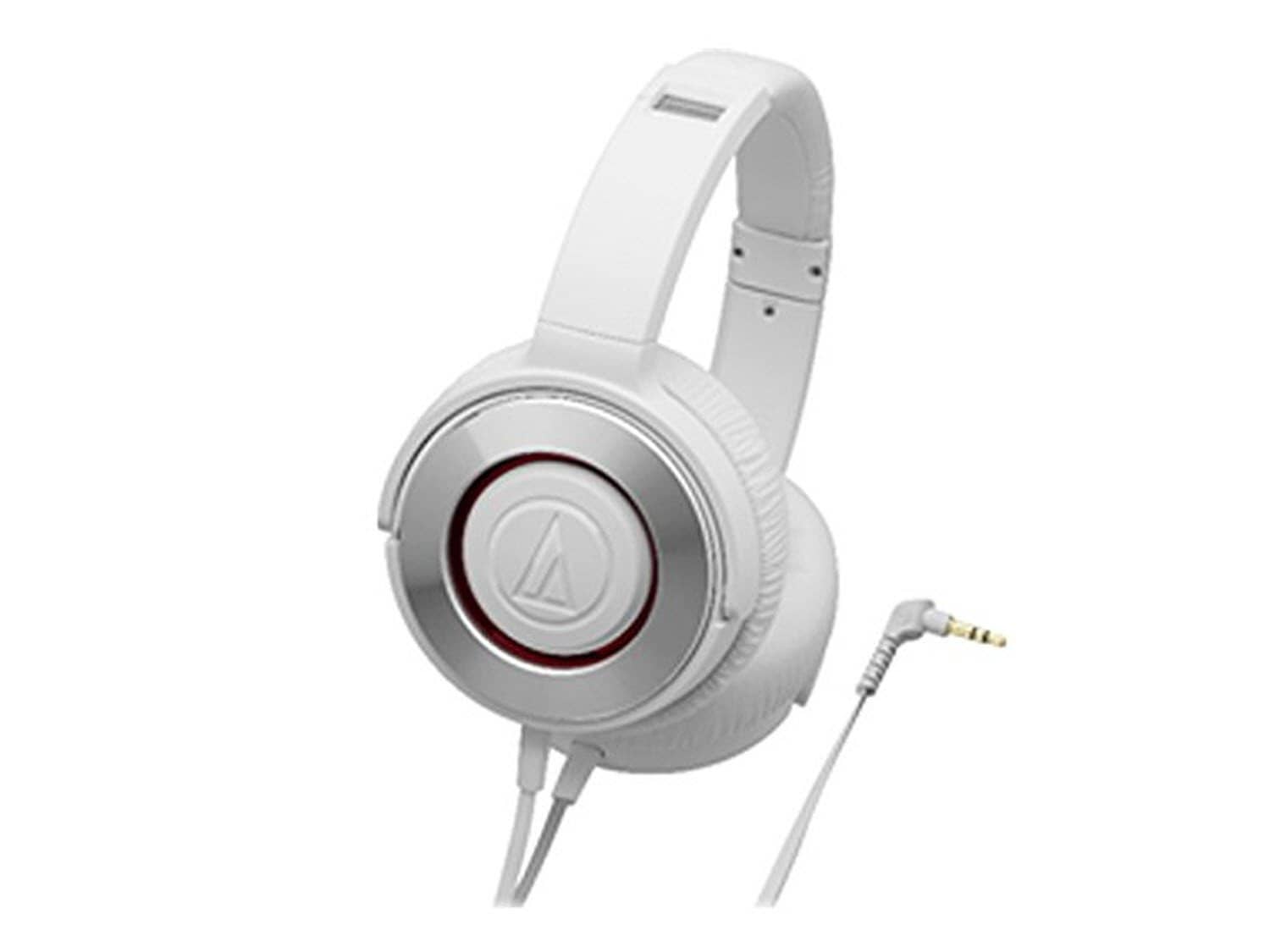 Audio-Technica SOLID BASS Portable Headphone White ATH-WS550 WH