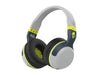 Skullcandy Hesh 2 Bluetooth Wireless Headphones with Mic - Gray and Hot Lime