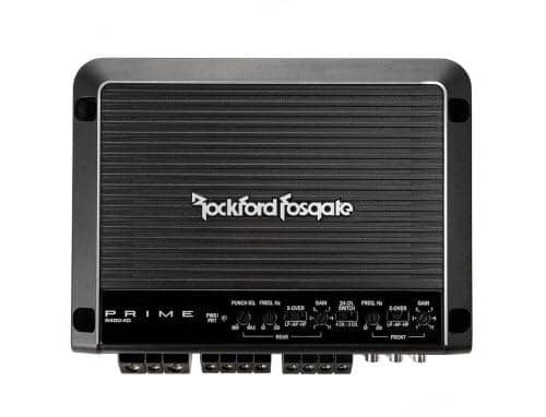 Rockford Fosgate R400-4D 400 Watt Full-Range Class-D 4-Channel Amplifier