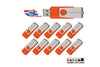 KOOTION 10PCS 16GB USB3.0 Flash Drive - Orange