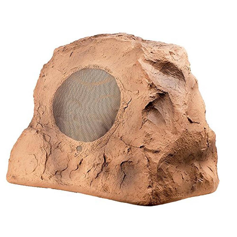 RS850 8-Inch 200W 2-Way High Power Outdoor Weather-Resistant Rock Speaker - OSD Audio - (Single, Brown)