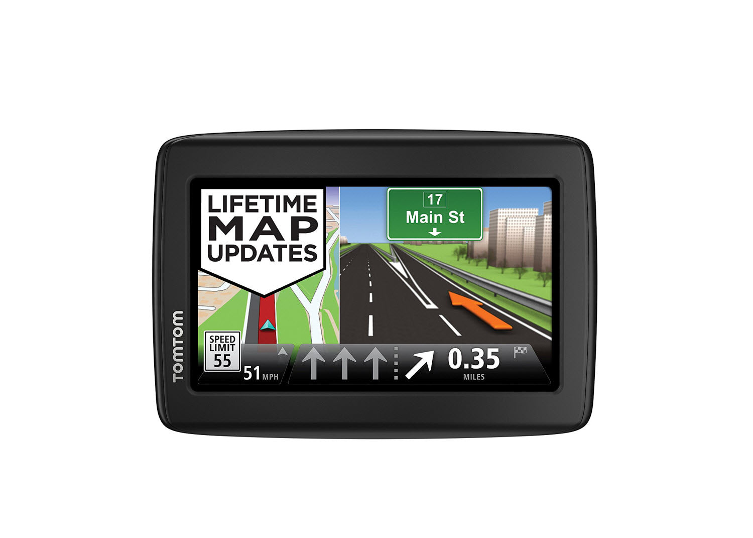 TomTom VIA 1625TM 6-Inch Portable Touchscreen Car GPS Navigation Device
