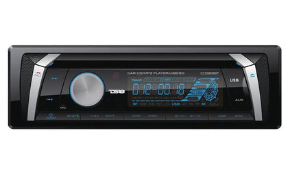 DS18 CDS68BT Single Din In-Dash Detachable Face Car Radio Receiver