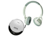 Coby Portable Compact CD Player Headphones - Silver