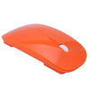 HDE Ultra-Thin Wireless Mouse 2.4GHZ -  Orange