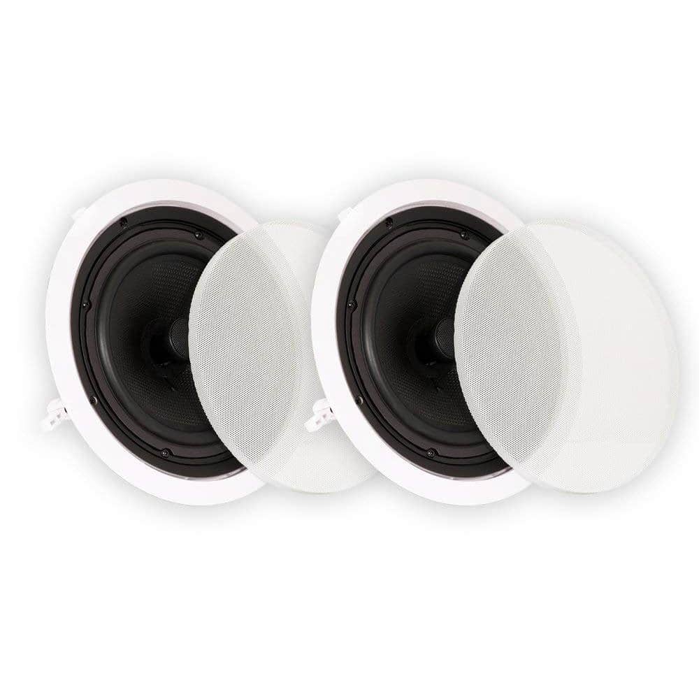 Theater Solutions TS50C In Ceiling Speakers Surround Sound Home Theater Pair