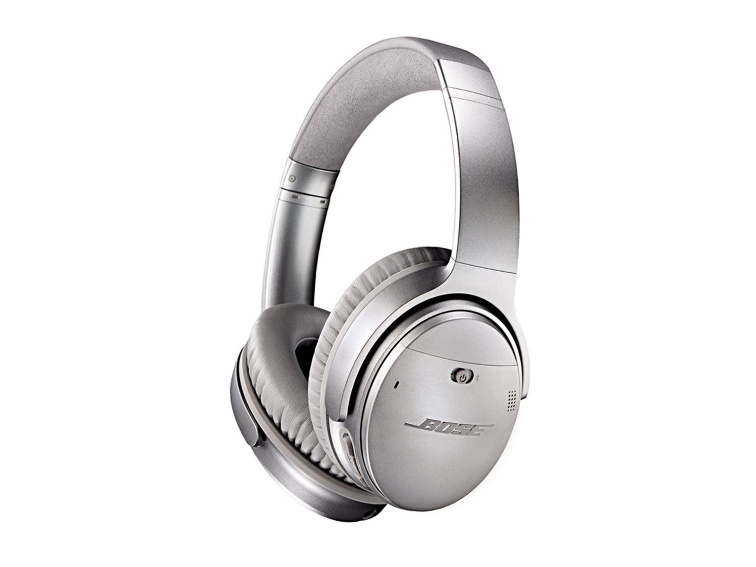 Bose QuietComfort 35 Wireless Headphones, Noise Cancelling - Silver