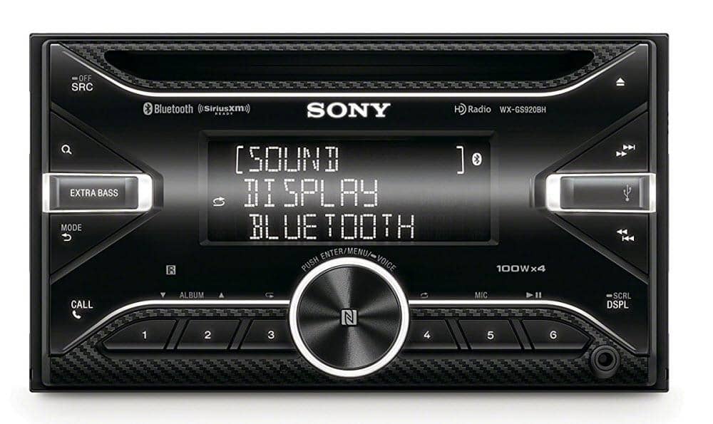 Sony WXGS920BH GS Series 2-DIN High Power CD Receiver