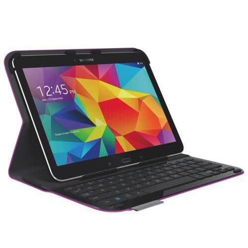 Logitech  Ultrathin Keyboard Folio for Samsung Galaxy Tab 4 10.1 - Purple