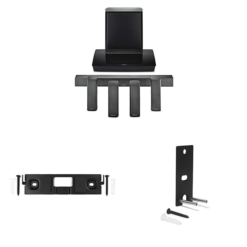 Bose Lifestyle 650 Home Entertainment System with Wall Muonts for Center Channel and Surround Speakers (Bl