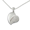 KOOTION Crystal Asymmetric Heart Shape Jewelry 16GB