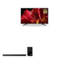 Sony XBR75Z9F 75-Inch 4K Ultra HD Smart BRAVIA LED TV and Sony Z9F 3.1ch Soundbar with Dolby Atmos and Wireless Subwoofer