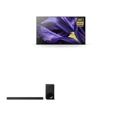 Sony XBR55A9F 55-Inch 4K Ultra HD Smart BRAVIA OLED TV and Sony Z9F 3.1ch Soundbar with Dolby Atmos and Wireless Subwoofer