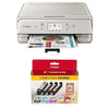 Canon Compact TS6020 Wireless Home Inkjet All-in-One Printer Ink Bundle - Gray