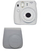 Fujifilm Instax Mini 9 Instant Camera with Instax Groovy Camera Case (Smokey White)