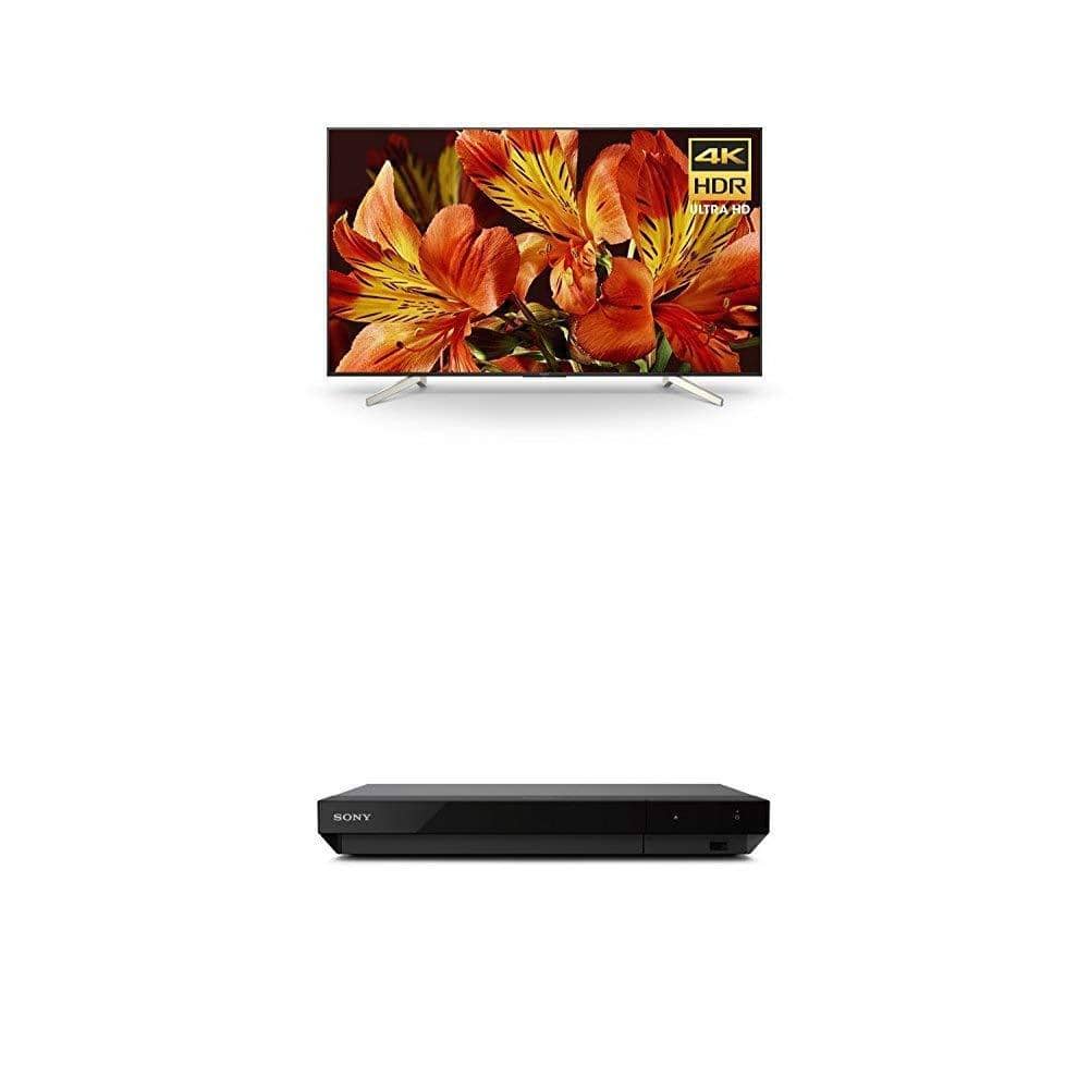 Sony XBR75X850F 75-Inch 4K Ultra HD Smart LED TV and UBP-X700 4K Ultra HD Blu-ray Player