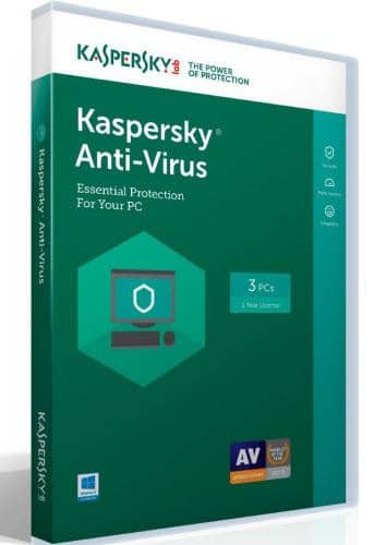 Kaspersky Lab Anti-Virus 2017 | 3 Device - 1 Year Key Code