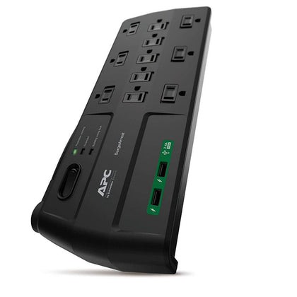 APC 11-Outlet Surge Protector 2880 Joules with USB Charger Ports, SurgeArrest Home/Office (P11U2)