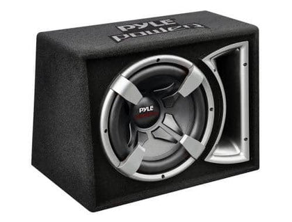Pyle PLPPS112 Dual 12-Inch Slim Design FOWARD Vented Enclosure Subwoofer System