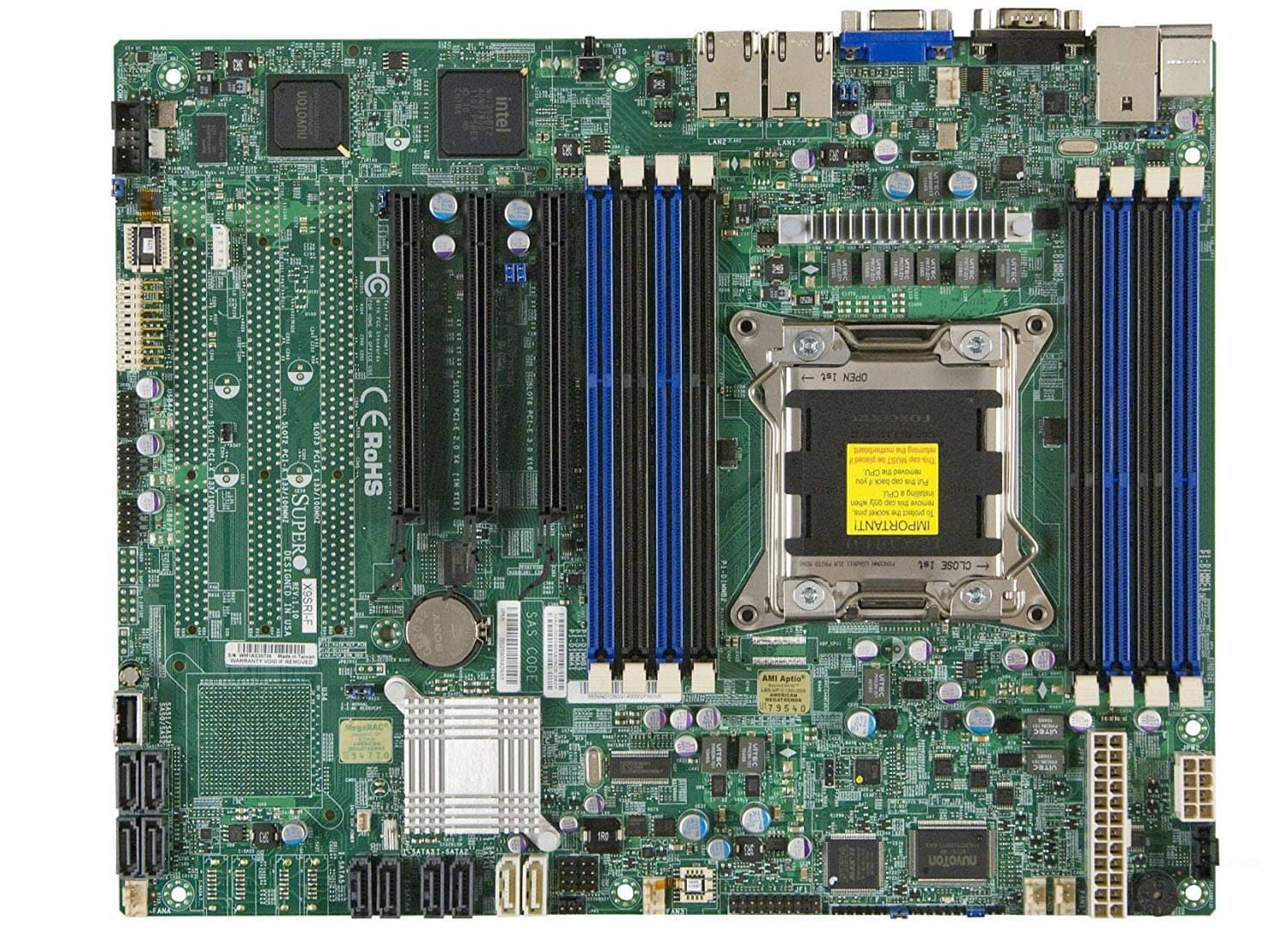 Supermicro DDR3 1066 LGA 2011 Server Motherboard X9SRI-F-O