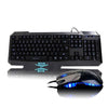 Ajazz Firstblood X5 Blue Backlight Wired Gaming Keyboard and Mouse Combo