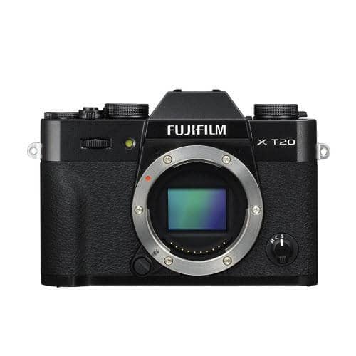 Fujifilm X-T20 Mirrorless Digital Camera - Black (Body Only)