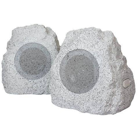 BEFREE SOUND BFS-1003 Bluetooth Portatble Outdoor Weather Resistant Color Changing Rock Speakers