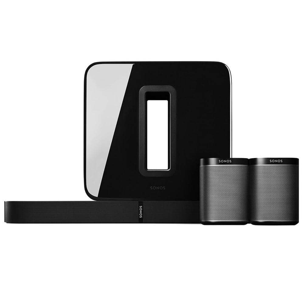 Sonos 5.1 Home Theater System with PLAYBASE (Black)