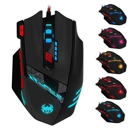 Zelotes T90 Professional High Precision USB Wired Gaming Mouse