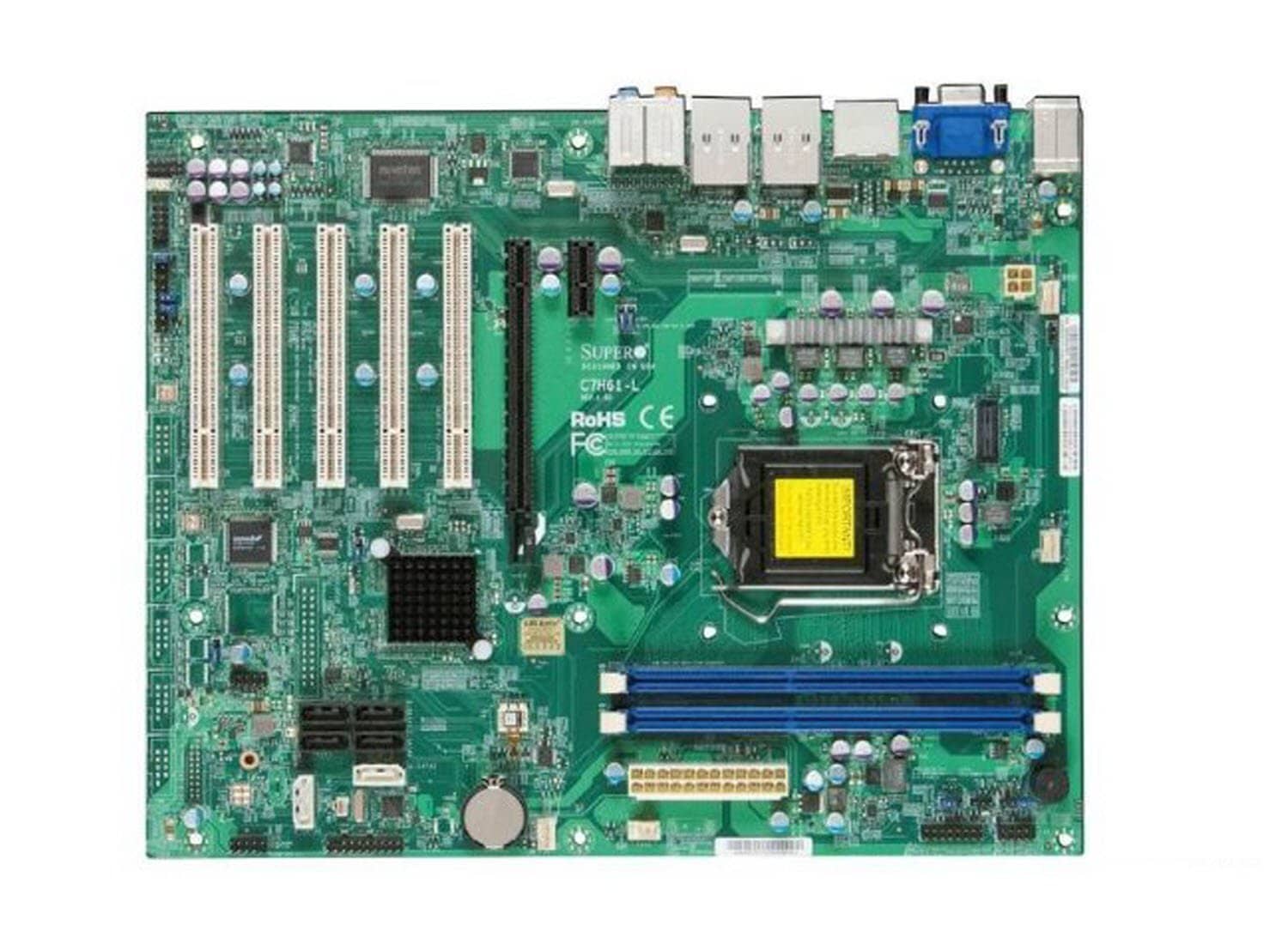 Supermicro ATX DDR3 1333 Intel - LGA 1155 Motherboard C7H61-L-O