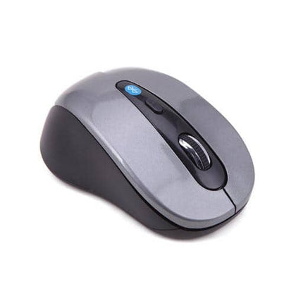 HDE Bluetooth Mouse Ergonomic Wireless Optical Mouse - Silver