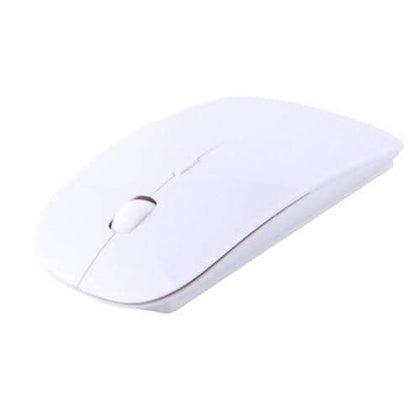 HDE Ultra-Thin Wireless Mouse 2.4GHZ -  White