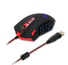 Redragon M901 Programmable Laser Gaming Mouse - Black