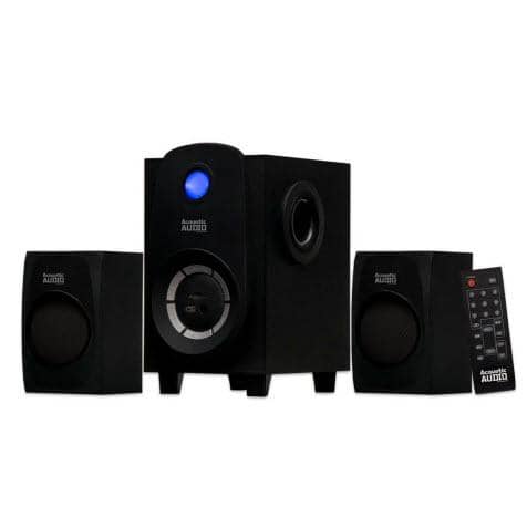 Acoustic Audio Bluetooth 2.1-Channel Home Theater Stereo System Black (AA2107)