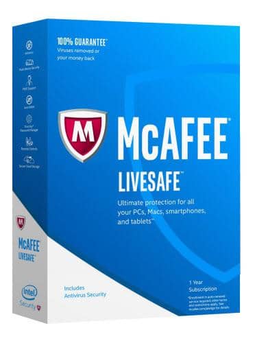 McAfee 2017 LiveSafe [Key Code]