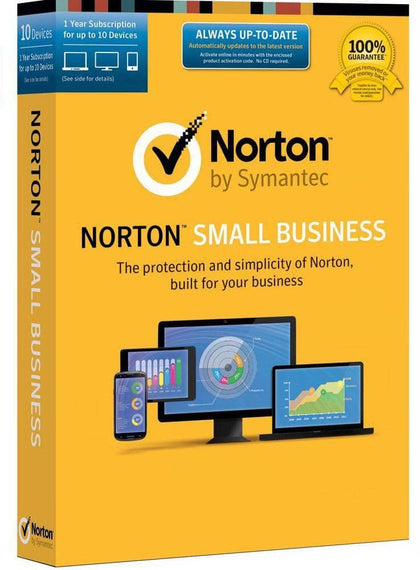 Norton Small Business - 10 Device Key Card