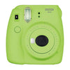 Fujifilm Instax Mini 9 Instant Camera with Instax Groovy Camera Case (Lime Green) & Instax Mini Instant Film Twin Pack