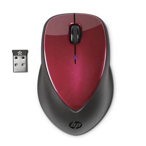 HP Wireless Mouse X4000 with Laser Sensor - Ruby Red