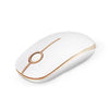 Jelly Comb 2.4G Slim Wireless Mouse - White