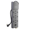 Belkin 12-Outlet Power Strip Surge Protector with 10-Foot Cord and Telephone, Ethernet, Coaxial Protection,