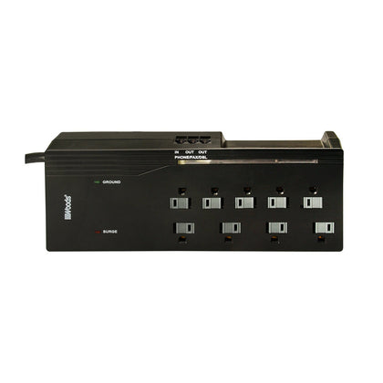 Woods Wire 0416518811 9-Outlet Surge Protector Power Strip