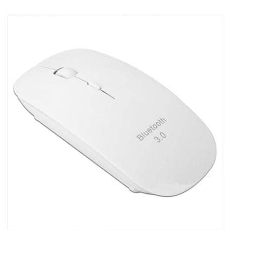 HDE Slim Bluetooth 3.0 Wireless Mouse Optical Ergonomic - White