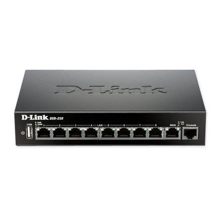 D-Link 8-Port Gigabit VPN Router with Dynamic Web Content Filtering