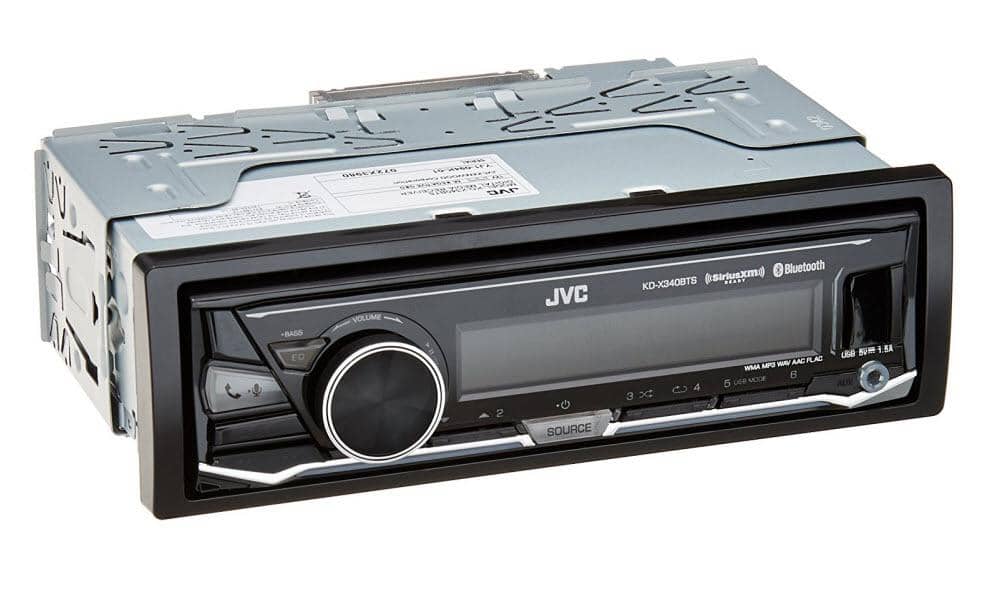 JVC KD-X340BTS Single-Din Car Digital Media Bluetooth Receiver