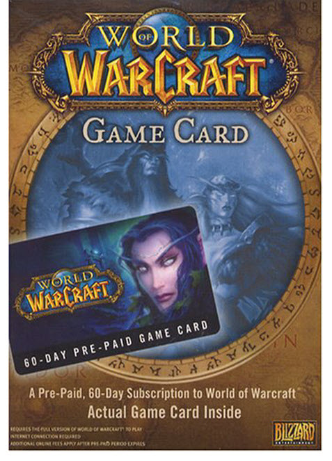 World of Warcraft 60 Day Pre-Paid Time Card - PC/Mac