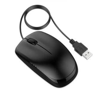 JETech 3-Button Wired USB Optical Mouse Mice