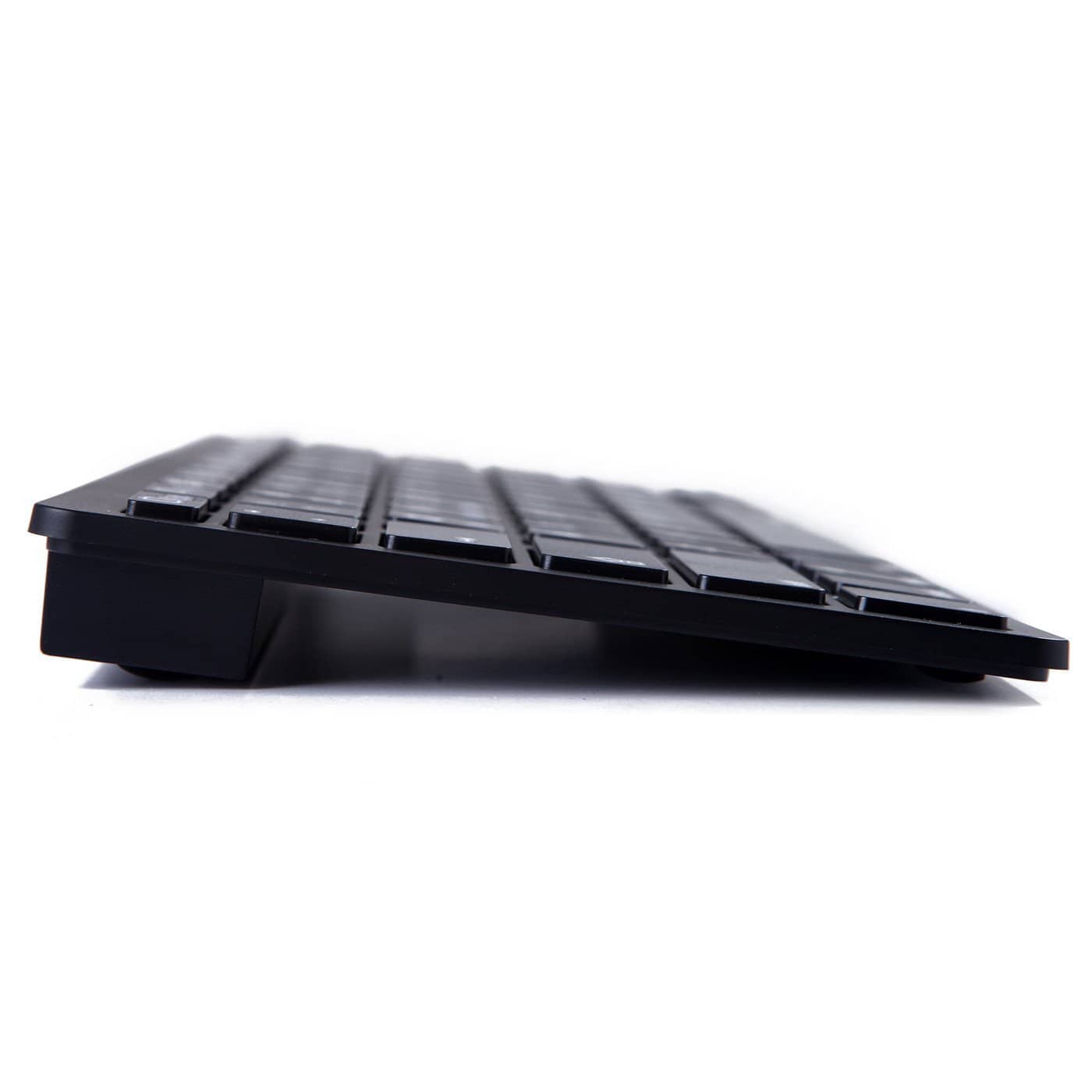 HDE Mini Aluminum Bluetooth 3.0 Wireless Multimedia Keyboard - Black