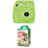Fujifilm Instax Mini 9 Instant Camera - Lime Green with Twin Pack