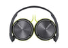 Sony ZX Series MDR-ZX310AP Headband Stereo Headset - Green