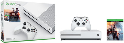 Xbox One S 500GB Console - Battlefield 1 Bundle - Preorder